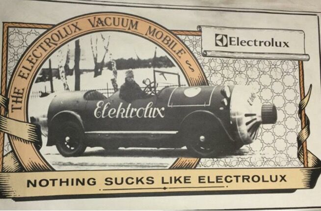 Nothing sucks like electrolux